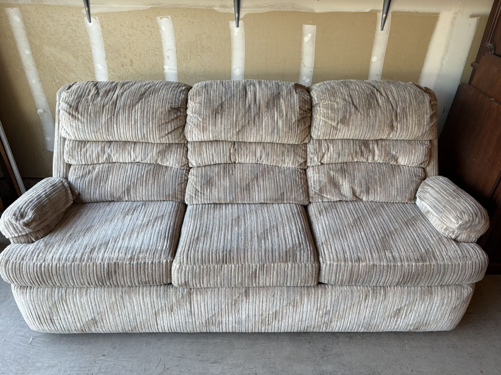 Sleeper Sofa With Matching Loveseat. 