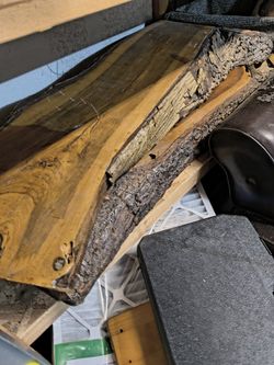 Two Large Pieces Of Wood