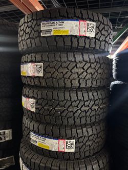 31x10.50r15 Falken Wildpeak 4 new tires mounted and balanced included
