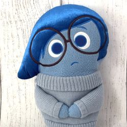 Disney Pixar Inside Out 12” Inch Sadness Plush Toy 
