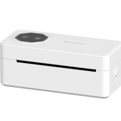 Bluetooth Thermal Shipping Label Printer, 4x6 Wireless Label Printer for Small Business and Package, Compatible with iPhone Android Windows Mac, Widel