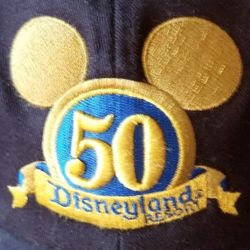Disneyland 50th Anniversary Cap