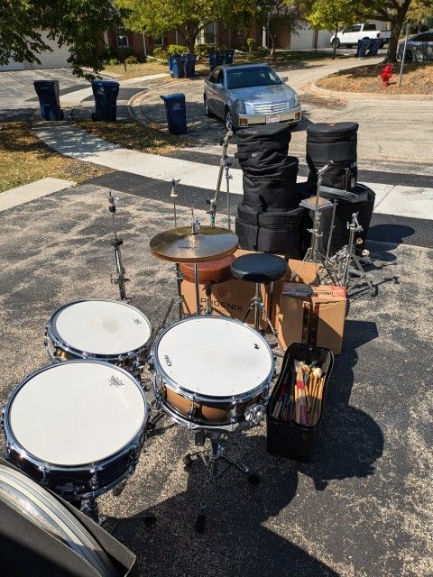 Drums Cymbals And Stands