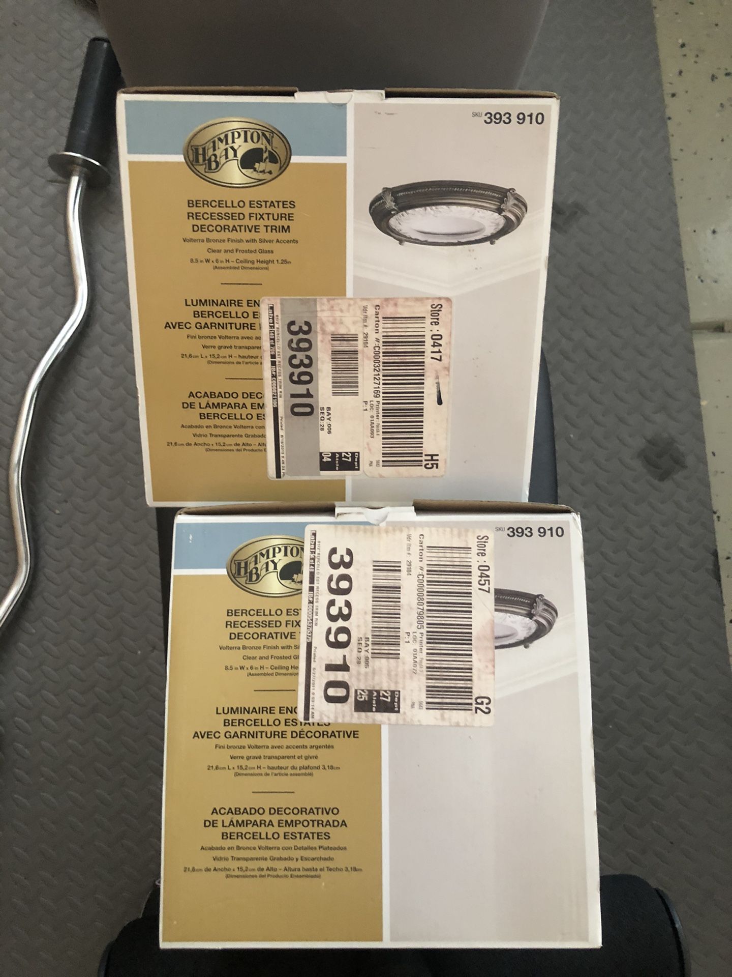 New Hampton Bay Bercello Estates Recessed Lights