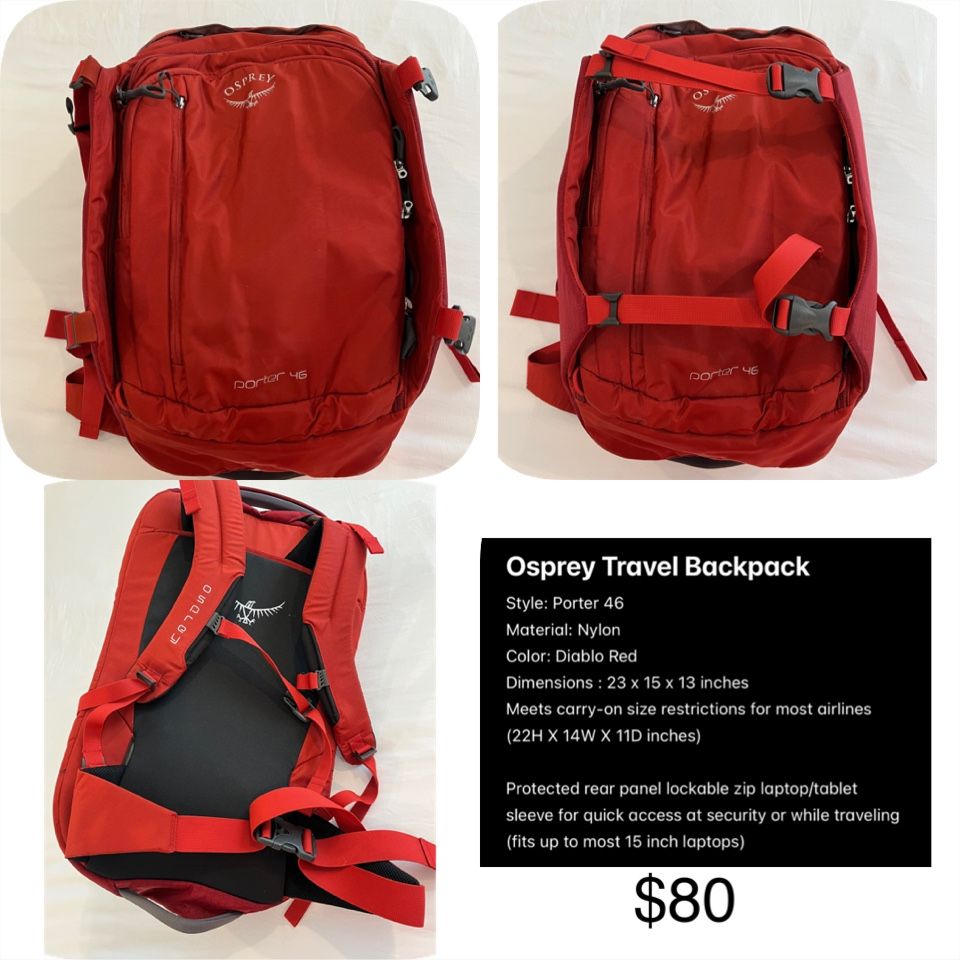 Osprey Porter 46 Travel Backpack 