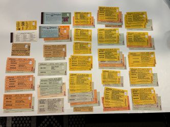 Large lot of Vintage Disneyland Coupons