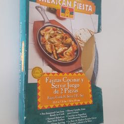 Mexican Fiesta Cast Iron Fajita Sizzler
