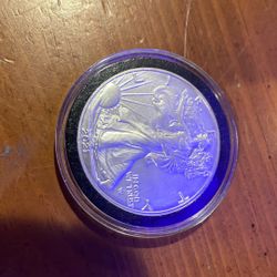 BU 1oz Silver 2021 W Silver Eagle