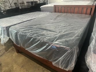 ❄️🛏️ NEW ARRIVAL! 15” Full Glacier Hybrid Mattress 🛏️❄️