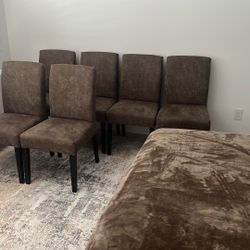 New chairs (6) - Bought in Living Spaces 