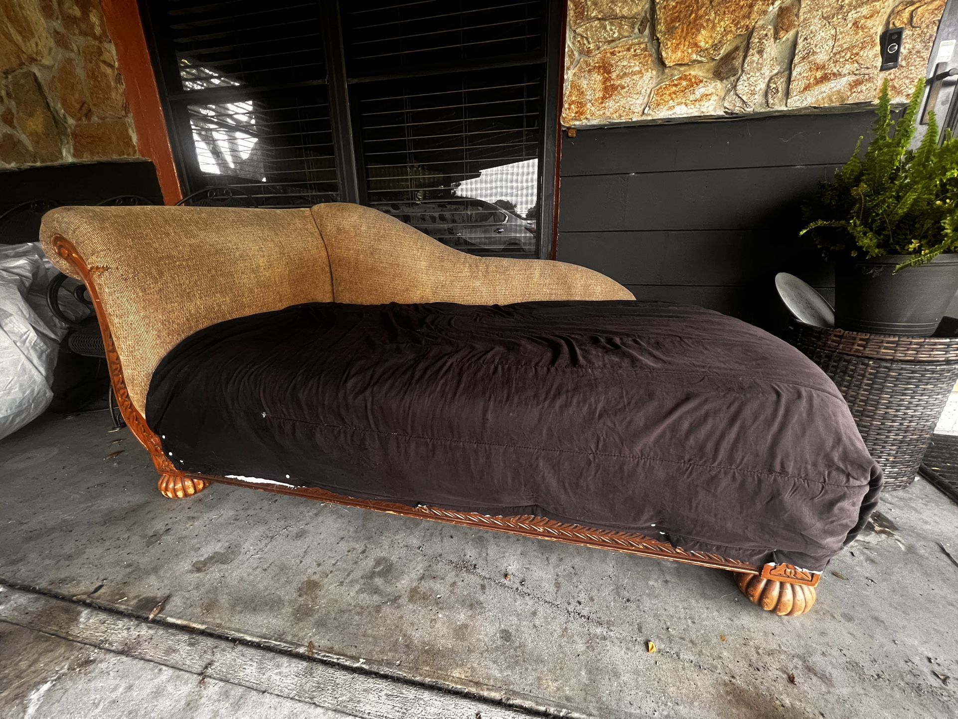 Upholstered Chaise Lounge Sofa Couch