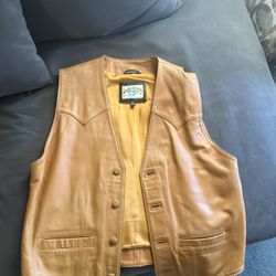 Leather Vest 