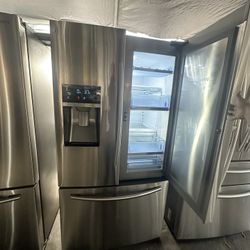 Samsung French Door Stainless Steel Fridge + Extra Door We Deliver And Install👨🏻‍🔧🚚