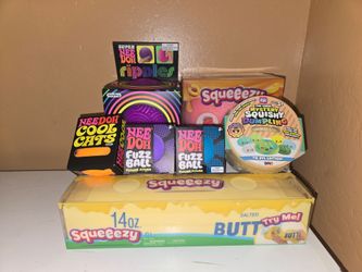 Squeezy, NeeDoh, Dumpling Toys
