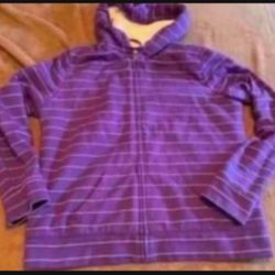 Womens Purple Sweatshirt Size Lrg 