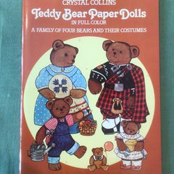 Teddy Bear Paper Dolls