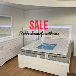 Brand new bedroom sets with FREE MATTRESS-Finance available No Credit Needed✅ (FREE ASSEMBLY INCLUDED) 
