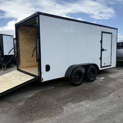 Trailer Enclosed 7 X 16 Polycore It’s 2026 Titanium Cargo