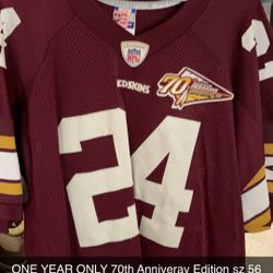 1 YEAR ONLY 70th Anniversary edition C Bailey By Reebok “on Field” 