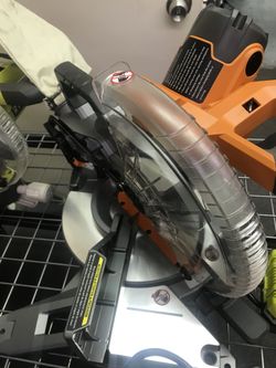 Ridgid 10” compound Miter Saw