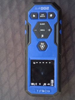 Kobalt 200-ft Indoor Red Laser Distance Measurer
