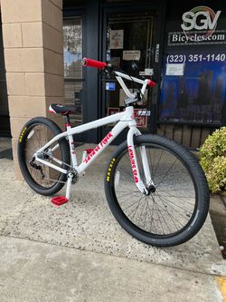 NEW SE Bikes Savage Flyer 27.5” BMX Bike – White Maiden – Financing Available
