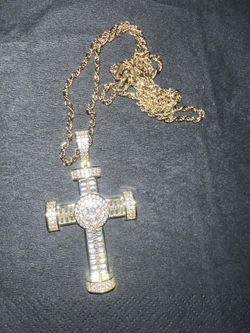 New CZ pendant and chain