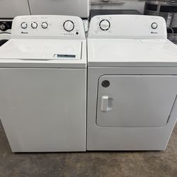 Amana washer and dryer
