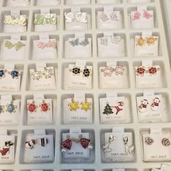 Gold Plated Earrings