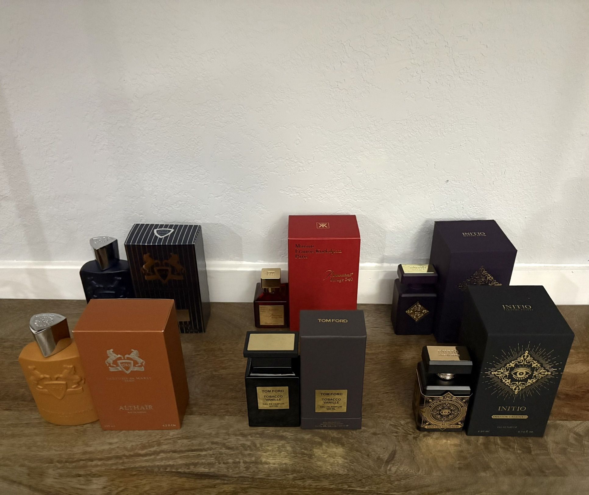 Althair / Layton / Baccarat Rouge 540 / Tobacco Vanille + More / Unisex Fragrances