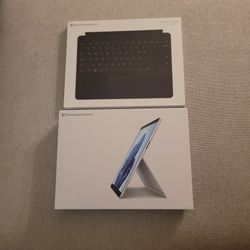 Microsoft Surface Pro X, Keyboard.  Only Boxes