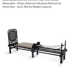 AeroPilates Reformer 651 with Free-Form Cardio Rebounder  & Box