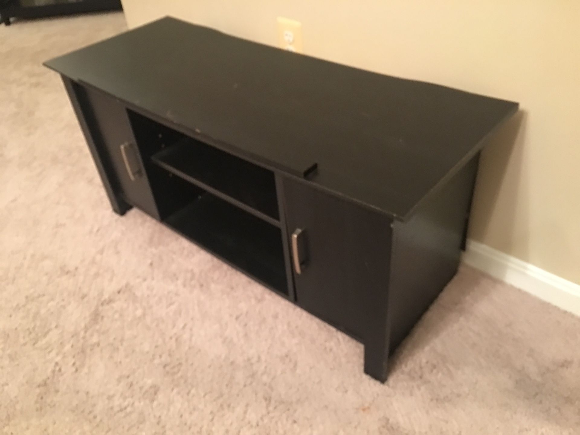 Black TV Stand