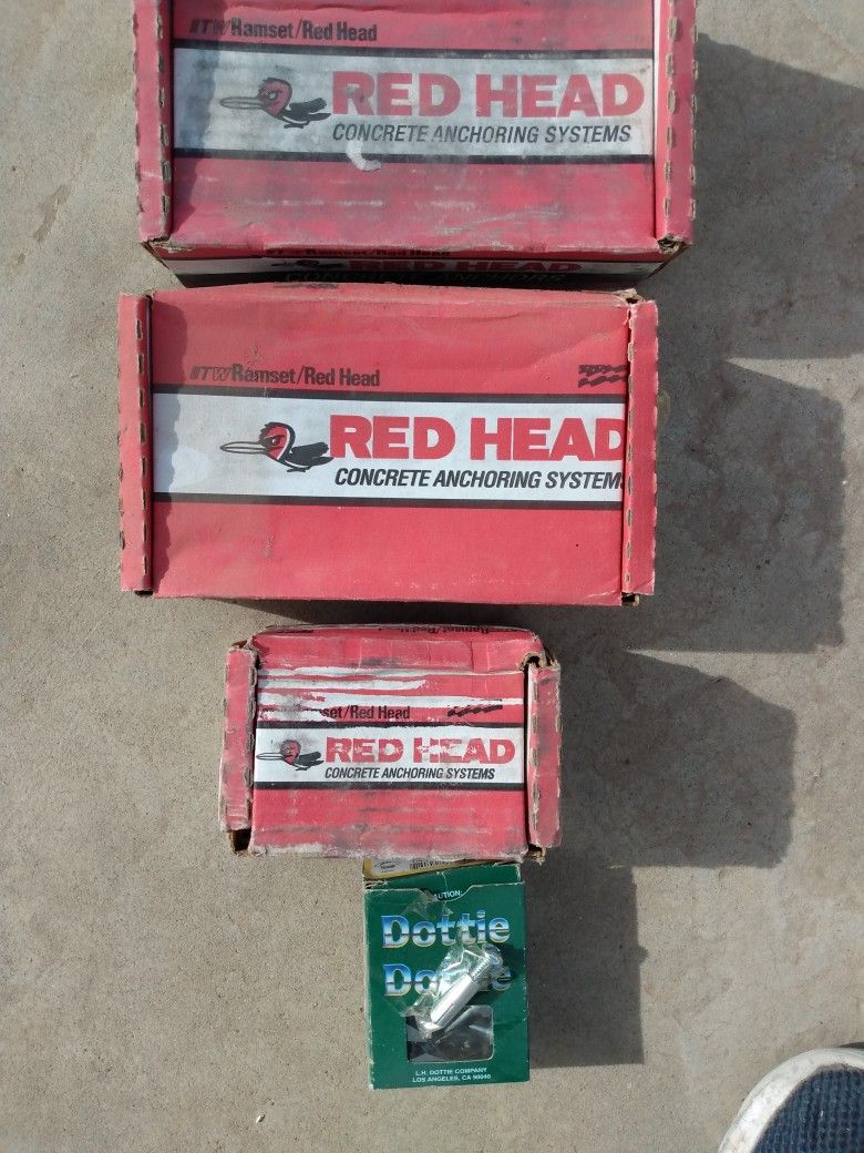 Red head concrete anchors for sale in fort bliss tx offerup