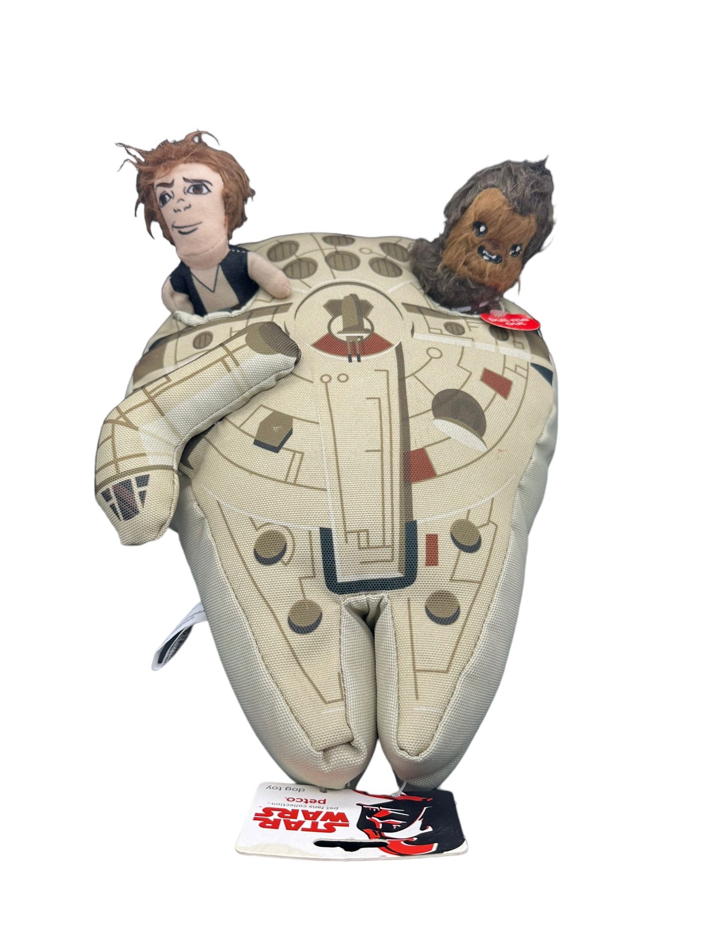 Star Wars Petco Millennium Falcon Foraging Dog Toy Squeaker