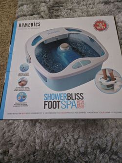 Brand new Homedics  ShowerBliss FootSpa with Heat Bpost