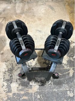 Bowflex SelectTech 552 Adjustable Dumbbells + Bowflex 3.1 Adjustable Bench Combo