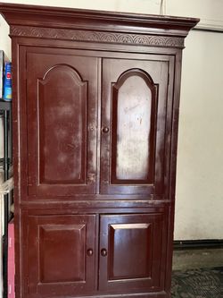 Wooden Dresser/Armoire
