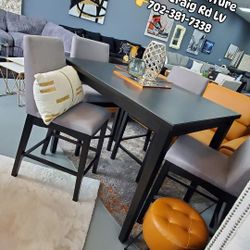 👉5pc Dining Table Chairs 👉Furniture Sectional, Queen Bedroom,  Bunk Beds Avail 