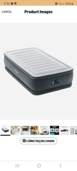 Air mattress size Twin new in box pick up in pomona $40