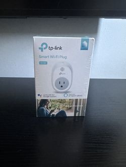 TP-Link Smart Wifi Plug Remote Access White Remote Device HS100 Sealed