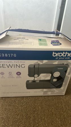 Brother LX3817G sewing machine (missing one small component)