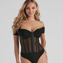 Black Bodysuit (small-medium)