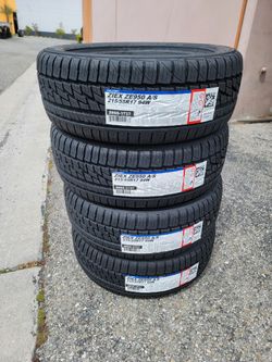 215 55 17 NEW TIRES CAMRY AVALON ALTIMA ACCORD ACURA LEXUS KIA MALIBU IMPALA