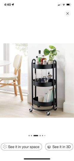 Brightroom 3 Tier Metal Cart
