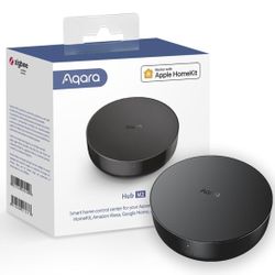 Aqara Smart Hub M2 (2.4 GHz Wi-Fi Required), Smart Home Bridge for Alarm System, IR Remote Control, Home Automation, Supports Alexa, Google Assistant,