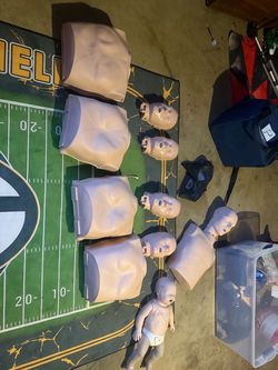 CPR first aid business ! Manikins aed’s bvms epi pens carrying bags
