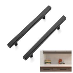 30 Pcs Matte Black Stainless Steel 5" Center Hole / 7.38" Length Cabinet knobs handles and Pulls #5A091668