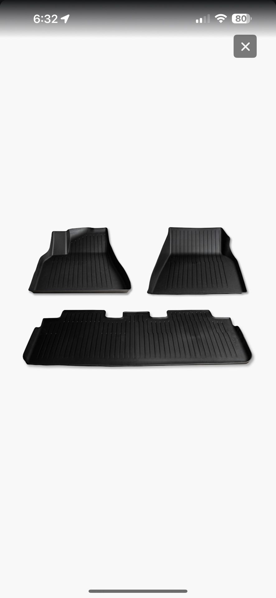 2017-2023 Tesla Model 3 All Weather Floor Mats