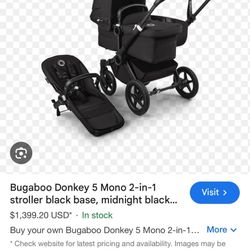 Bugaboo Donkey 5 Stroller Set